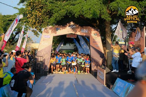 Race photo from Kelud Vertical Challenge 2024