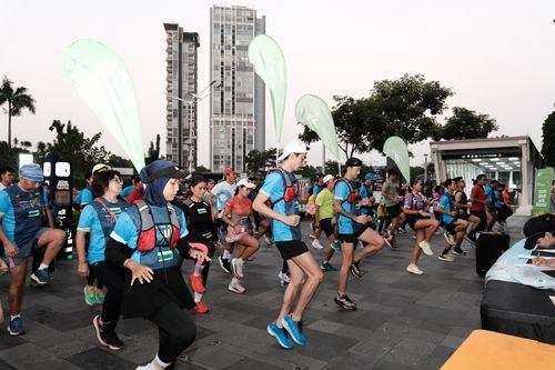 Race photo from Lari Bareng Yuk!