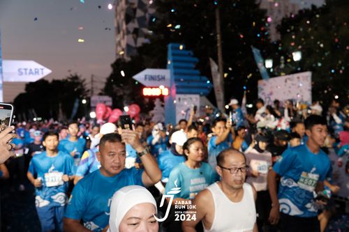 Race photo from Jabar Run 10K 2024