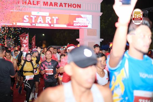 Race photo from Kediri Half Marathon 2025