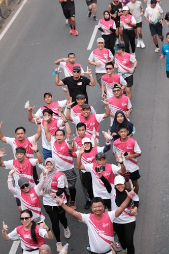 Race photo from Smartfren Run 2024 Vibes