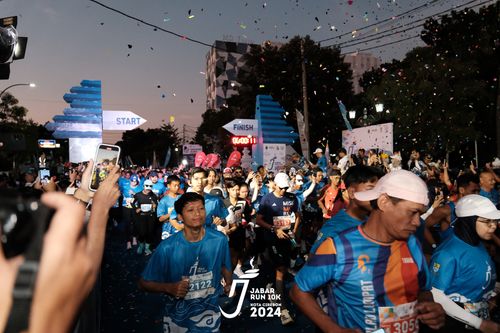 Race photo from Jabar Run 10K 2024