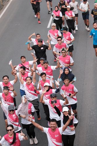 Race photo from Smartfren Run 2024 Vibes