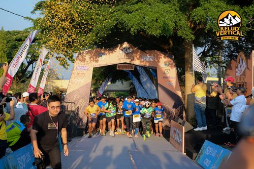Race photo from Kelud Vertical Challenge 2024