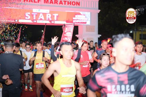 Race photo from Kediri Half Marathon 2025