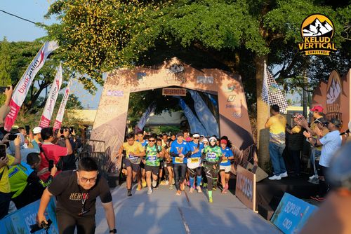 Race photo from Kelud Vertical Challenge 2024