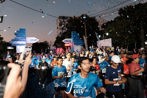 Race photo from Jabar Run 10K 2024