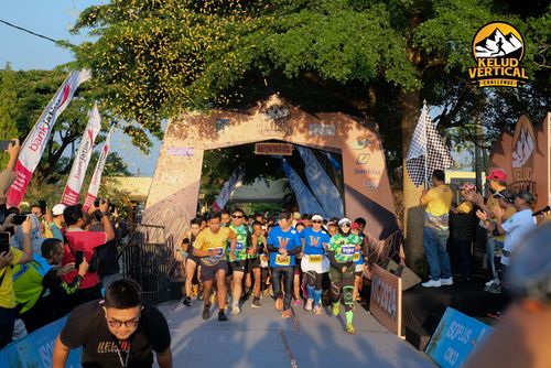 Race photo from Kelud Vertical Challenge 2024