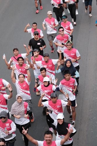Race photo from Smartfren Run 2024 Vibes