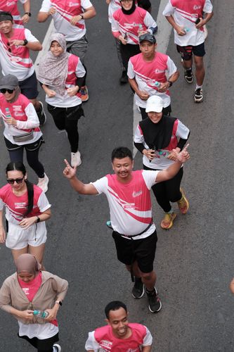 Race photo from Smartfren Run 2024 Vibes