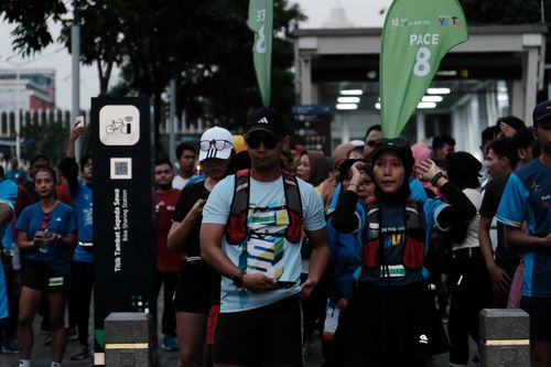 Race photo from Lari Bareng Yuk!