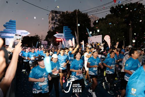 Race photo from Jabar Run 10K 2024
