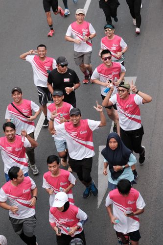 Race photo from Smartfren Run 2024 Vibes