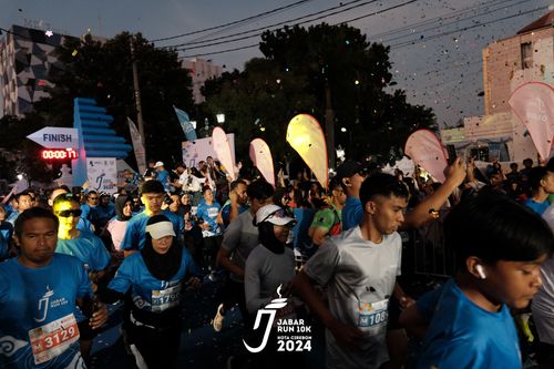 Race photo from Jabar Run 10K 2024