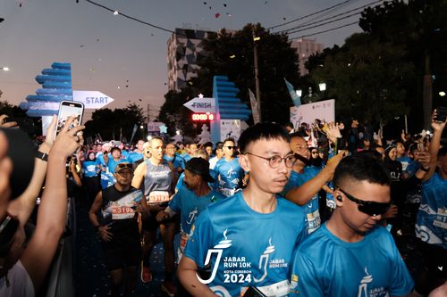 Race photo from Jabar Run 10K 2024