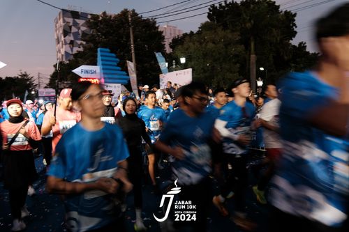 Race photo from Jabar Run 10K 2024