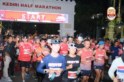 Race photo from Kediri Half Marathon 2025