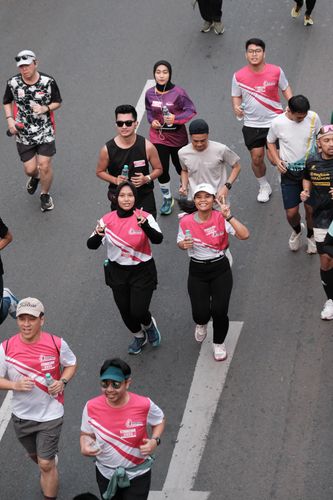 Race photo from Smartfren Run 2024 Vibes