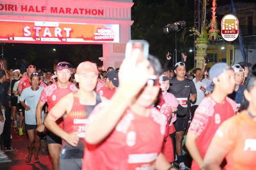 Race photo from Kediri Half Marathon 2025