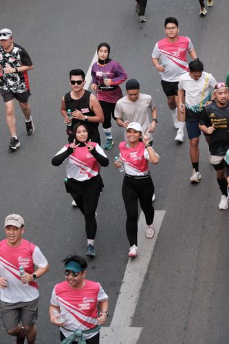 Race photo from Smartfren Run 2024 Vibes