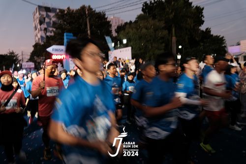 Race photo from Jabar Run 10K 2024