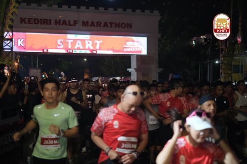 Race photo from Kediri Half Marathon 2025