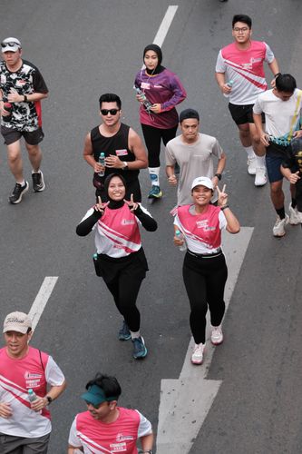 Race photo from Smartfren Run 2024 Vibes