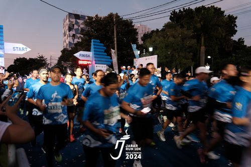 Race photo from Jabar Run 10K 2024