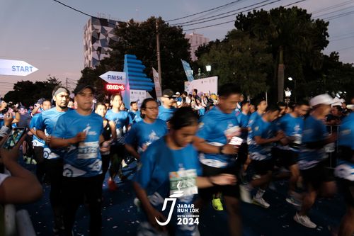 Race photo from Jabar Run 10K 2024
