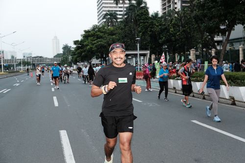 Race photo from Lari Bareng Yuk!