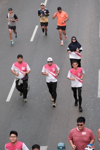 Race photo from Smartfren Run 2024 Vibes