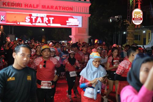 Race photo from Kediri Half Marathon 2025