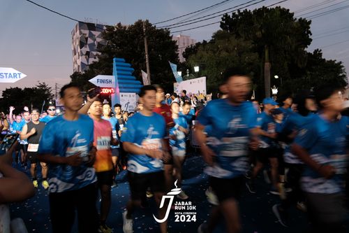 Race photo from Jabar Run 10K 2024