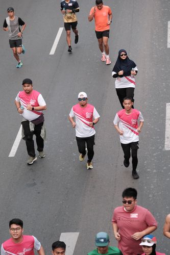 Race photo from Smartfren Run 2024 Vibes