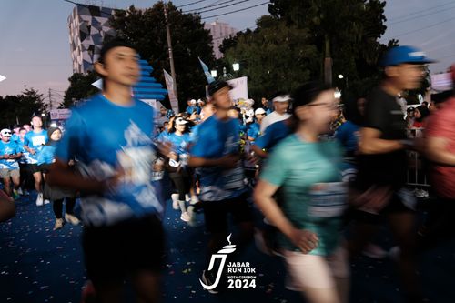 Race photo from Jabar Run 10K 2024