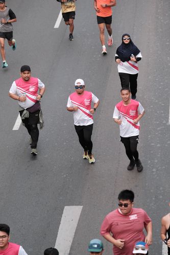 Race photo from Smartfren Run 2024 Vibes