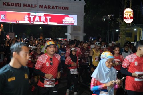 Race photo from Kediri Half Marathon 2025
