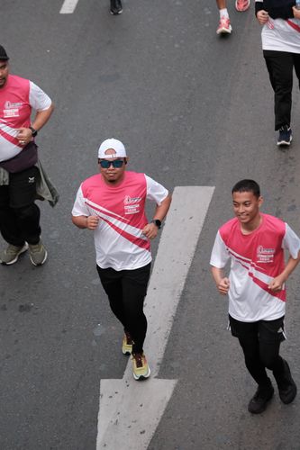 Race photo from Smartfren Run 2024 Vibes