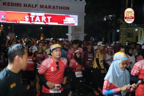 Race photo from Kediri Half Marathon 2025