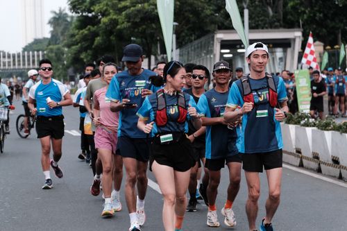 Race photo from Lari Bareng Yuk!