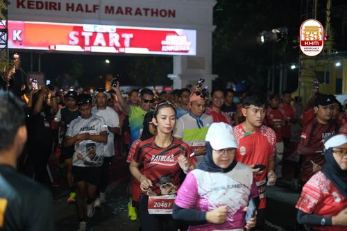 Race photo from Kediri Half Marathon 2025