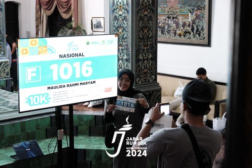 Race photo from Jabar Run 10K 2024