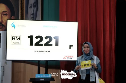 Race photo from Taman Budaya x BOGORUN 2025