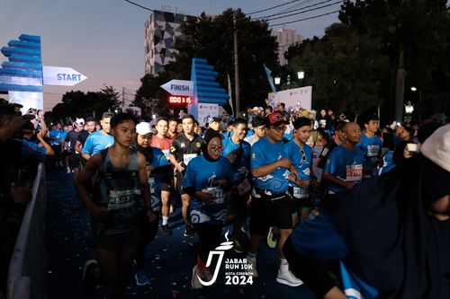 Race photo from Jabar Run 10K 2024