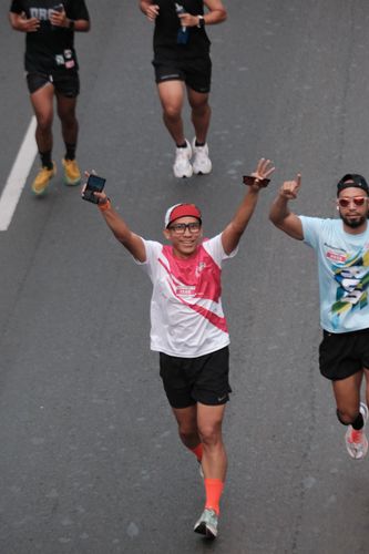Race photo from Smartfren Run 2024 Vibes