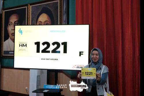Race photo from Taman Budaya x BOGORUN 2025