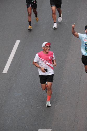 Race photo from Smartfren Run 2024 Vibes
