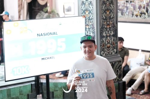 Race photo from Jabar Run 10K 2024