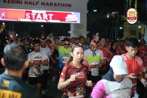 Race photo from Kediri Half Marathon 2025
