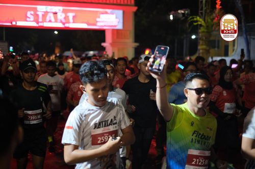 Race photo from Kediri Half Marathon 2025